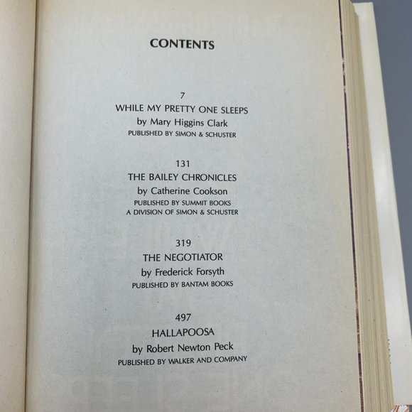 Reader's Digest Condensed Books Volume 4 from 1989 - Picture 11 of 12